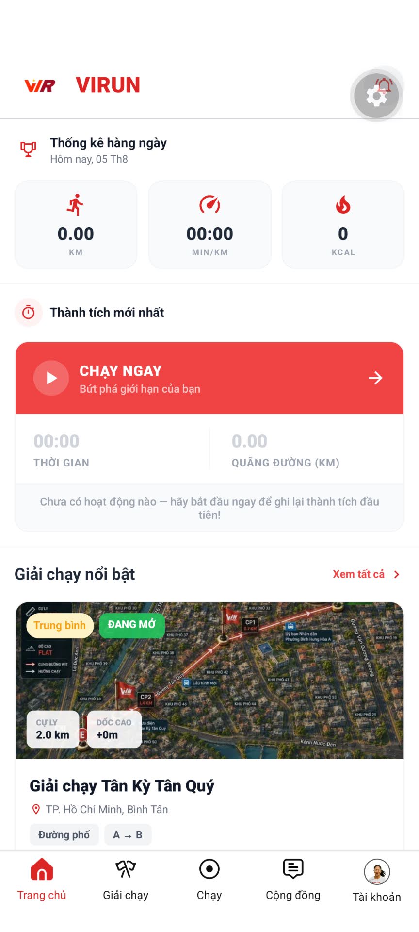 VIRUN — trang chủ